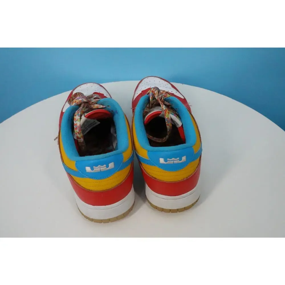 Nike Dunk Low QS LeBron James Fruity Pebbles DH8009-600 Men's Sizes US 11